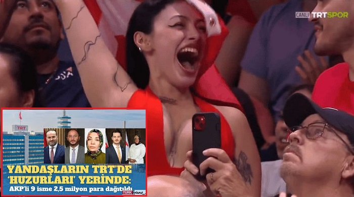 Voleybol Maçında Kadraja Giren Meme Nedeniyle Huzuru Kaçan TRT Yönetim Kurulu Üyelerine 2.5 Milyon TL Daha Huzur Hakkı Ödenecek... zaytung.com/haberdetay.asp…