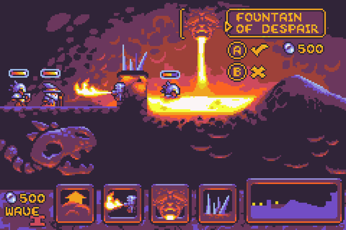 castpixel's tweet photo. old reverse-lemmings/ tower defense mock-up https://t.co/dB8h6oNLI6