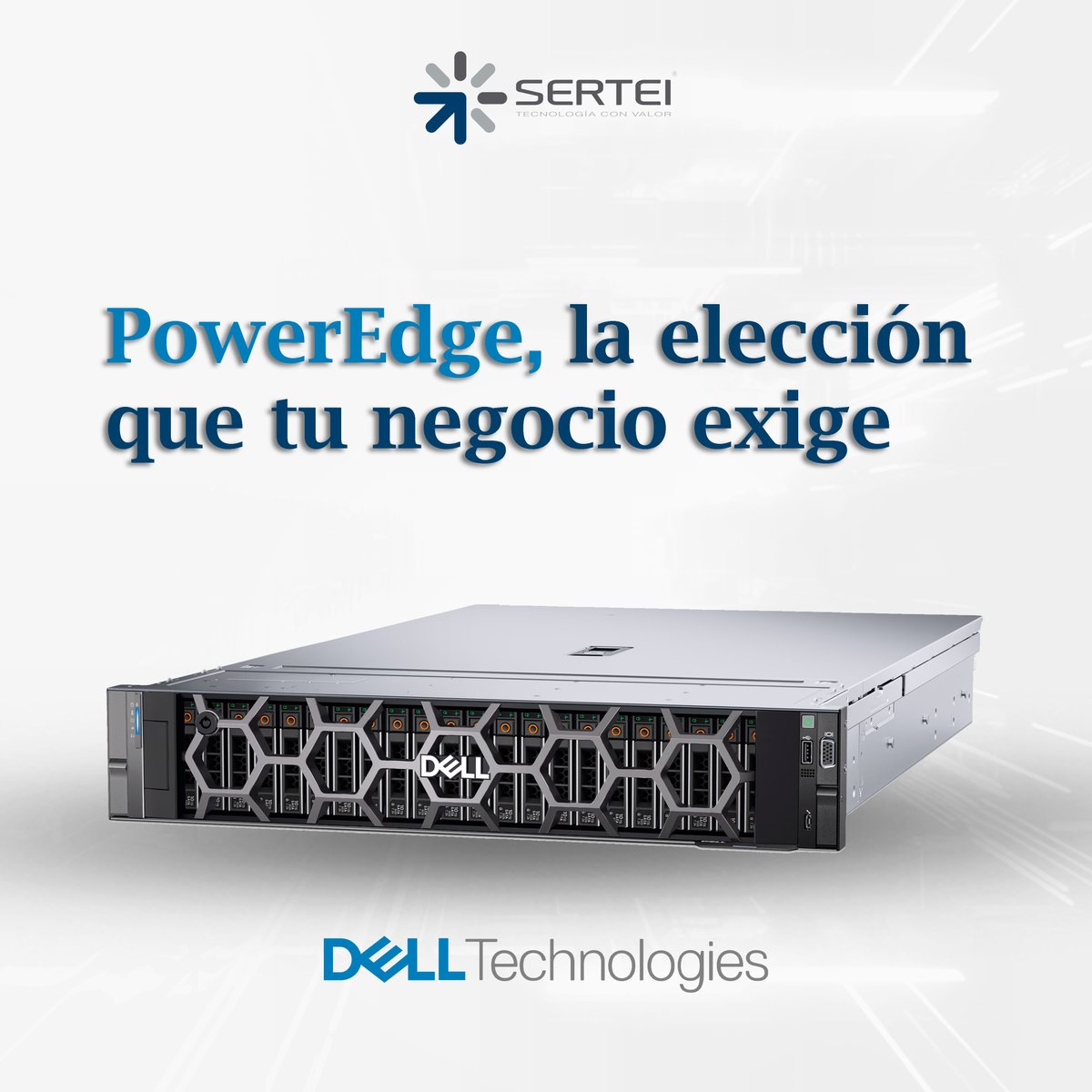 Sertei_mx's tweet image. ¡Nada como un servidor PowerEdge! 🌟 Mayor rendimiento y la fiabilidad para tu negocio. 🖥️🔒 #DellPowerEdge #TI #Tecnología #Empresas #DELL #Negocios #Servidores