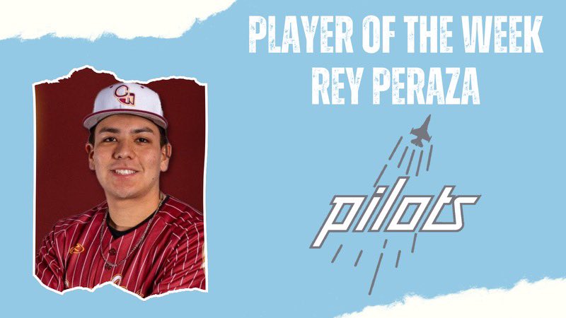 <a href="/cvclbaseball1/">Central Valley Collegiate League</a> Week 1 - Player of the Week 
Ray Peraza <a href="/RCBTigers/">Reedley Baseball</a> 
.500 AVG, 2B, GS-HR, 8 RBI, 3 R