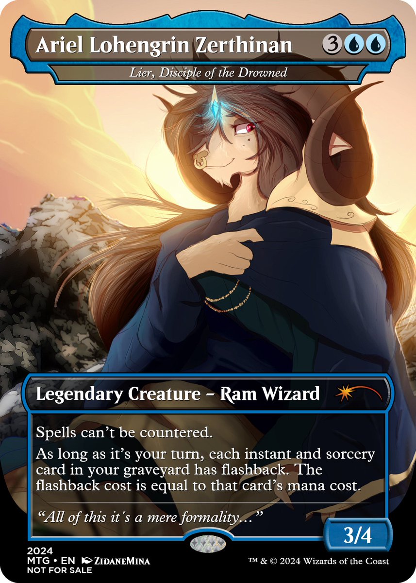 ZidaneMina's tweet photo. New MTG Proxie Cards Featuring my Art :3 

#MTG #MagicTheGathering #MTGProxies #MagicProxy #Proxy #ZidaneMina #Art #Furry #AnthroArt #AnthroFurry #TCG https://t.co/co11qtMeDo
