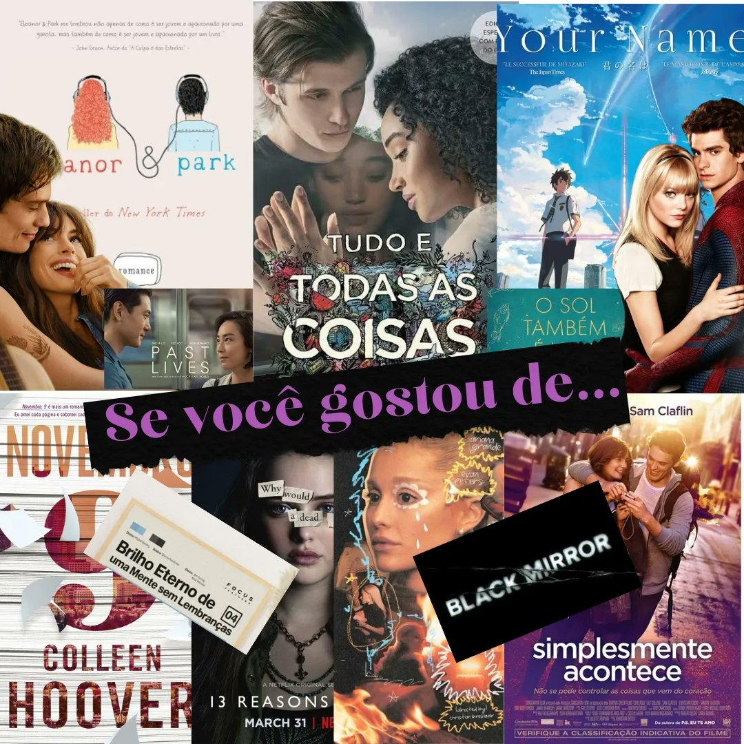 Mille_dreamer's tweet photo. Se você gostou de....
#aideiadevocê #homemaranha #yourname #tudoetodasascoisas #eleanorepark #13reasons #simplesmenteacontece #livros #livro #arianagrande #ler https://t.co/D7tujuc6kU