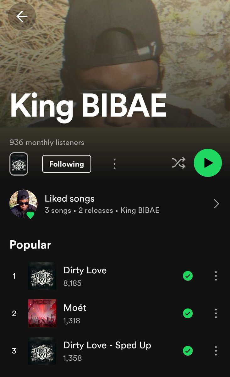 _king_bibae's tweet photo. Y'all keep streaming and enjoying good music 🤍 
#BIBAE #Dirtylove https://t.co/OjEMXCkJnp