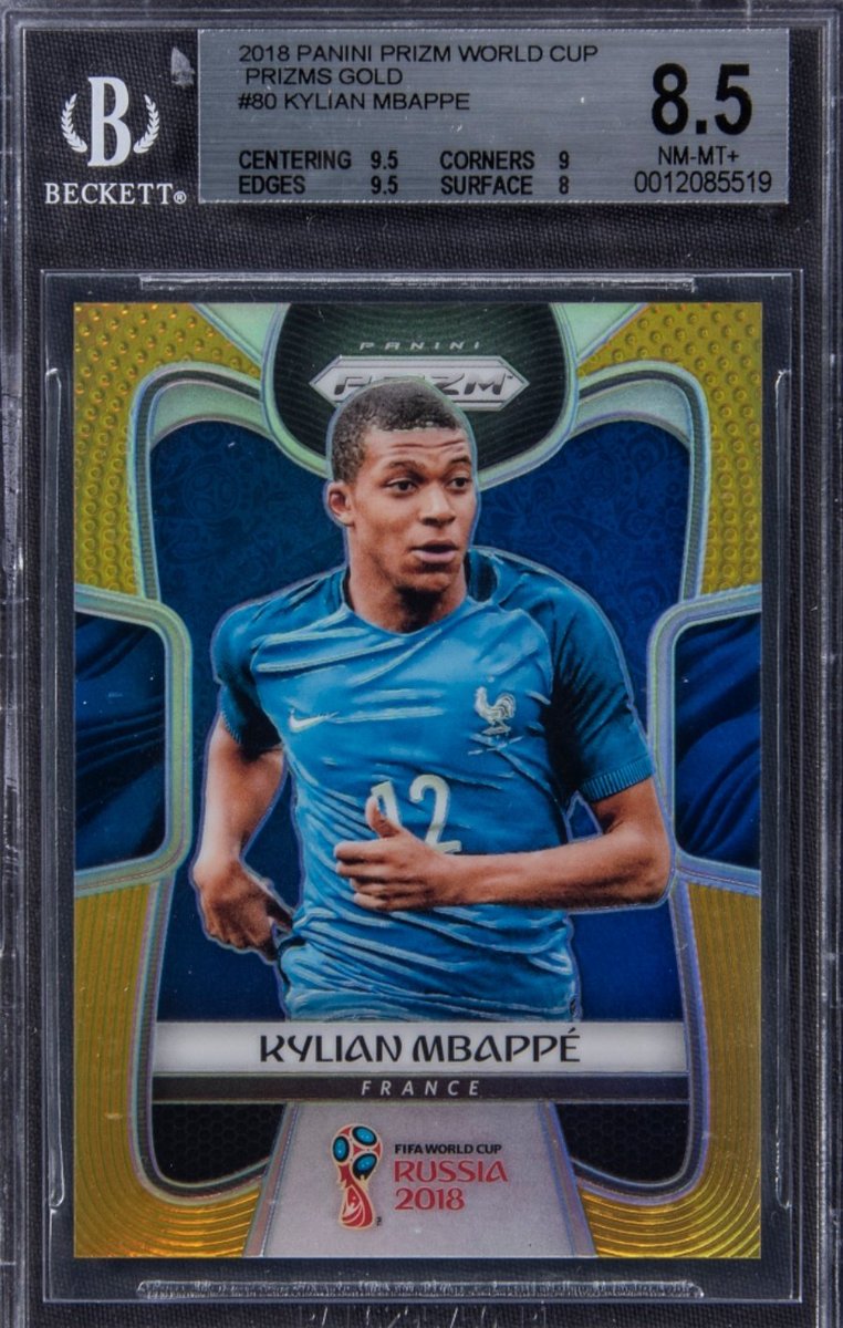 Card_Kent's tweet photo. 💣 Ojo al dato: 
La carta más cara de Kylian Mbappe, vendida en 2021 por 148.239,60 €, ha costado más que el fichaje del jugador por el Real Madrid. https://t.co/z7pGTcbfLM