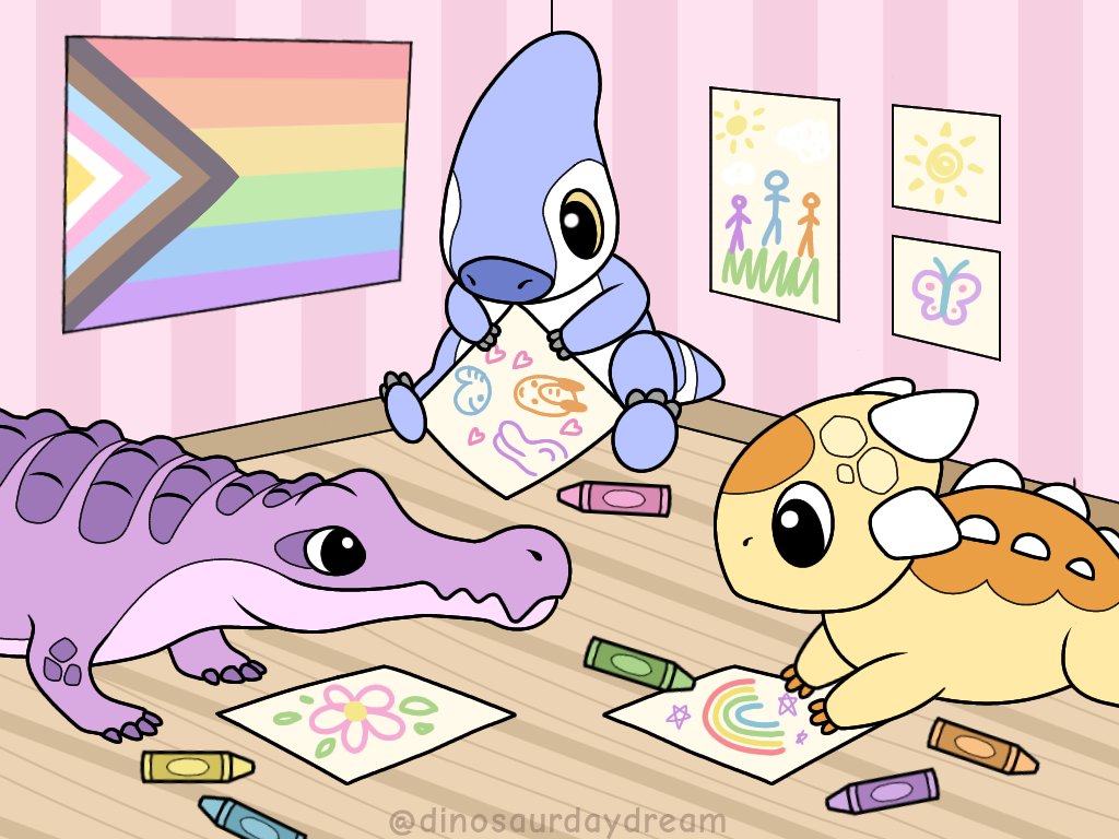 gardenofginger's tweet photo. Happy Pride Month! 🏳️‍🌈🏳️‍⚧️
🩷❤️🧡💛💚💙💜 @PaleoPines ♡

#paleopines #pridemonth https://t.co/rHFpE2Lxfl