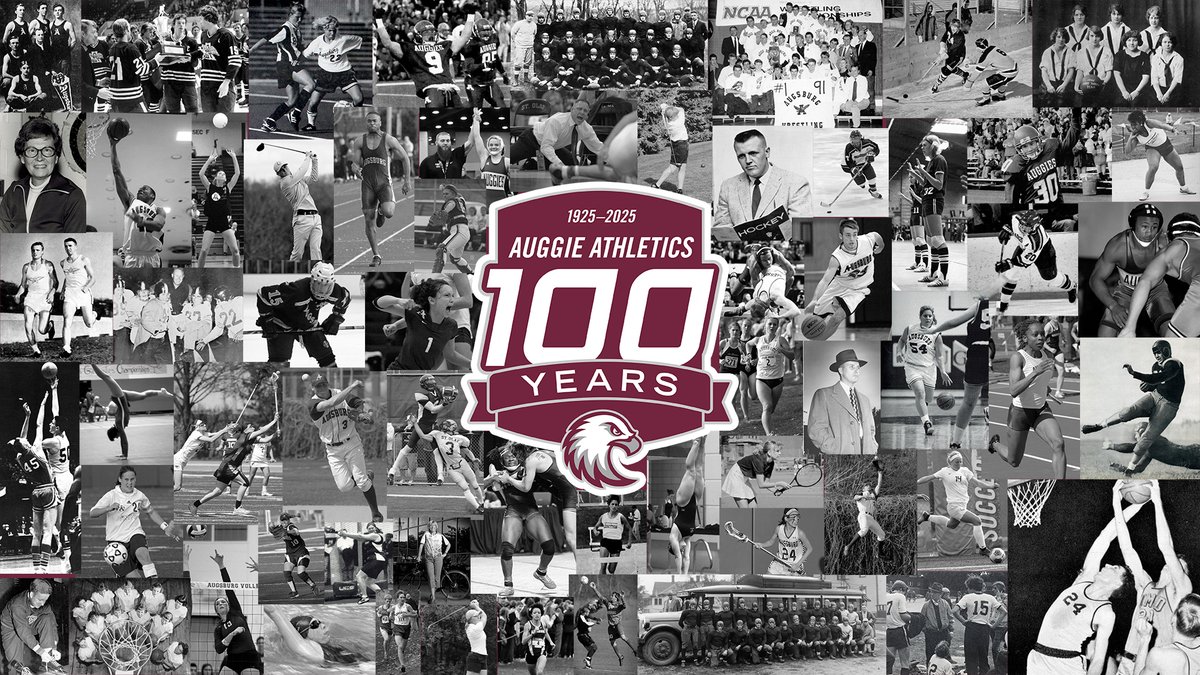 Augsburg Athletics (@augsburgauggies) on Twitter photo Augsburg University is celebrating 100 years of intercollegiate athletics in the MIAC during the 2024-25 school year!
Details: athletics.augsburg.edu/news/2024/6/3/…
#AuggiePride #100YearsOfAuggiePride <a href="/AugsburgU/">Augsburg University</a> <a href="/NCAADIII/">NCAA Division III</a> <a href="/MIACathletics/">MIAC</a> #whyD3 Augsburg University is celebrating 100 years of intercollegiate athletics in the MIAC during the 2024-25 school year!
Details: athletics.augsburg.edu/news/2024/6/3/…
#AuggiePride #100YearsOfAuggiePride <a href="/AugsburgU/">Augsburg University</a> <a href="/NCAADIII/">NCAA Division III</a> <a href="/MIACathletics/">MIAC</a> #whyD3