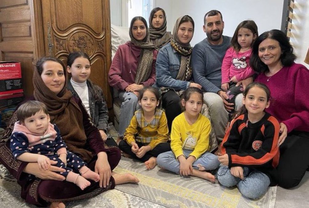 Afghan 'asylum seeker' brought his wife and 10 children to France. He does not work but wants free house, pocket money, free medical care, free education etc. Thoughts?