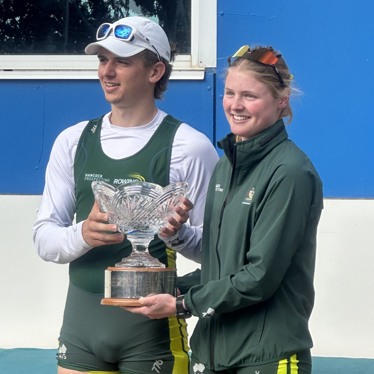 RowingAust's tweet photo. The Australian Under 21 team has retained the Rusty Robertson Trophy with another clean sweep of New Zealand after the Trans-Tasman Regatta on Lake Burley Griffin. 

Read more: https://t.co/TCE2lI0Qw4

#StrongerTogether https://t.co/ZF9kUjKFhe