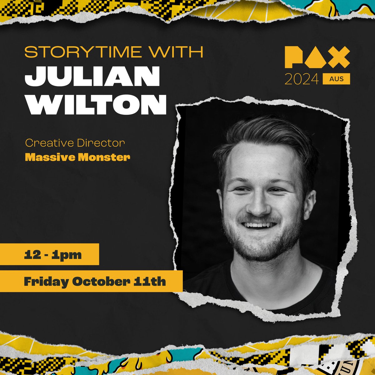 GATHER YOUR FLOCK - PAX AUS is excited to announce award-winning game creator Julian Wilton (<a href="/JulianWilton_/">Julian ✨️</a>), Creative Director of Massive Monster (<a href="/MassiveMonster/">Massive Monster 🙏🐑</a>)/Cult of The Lamb (<a href="/cultofthelamb/">Cult of the Lamb</a>), as our Storytime Speaker for #PAXAus 2024.

Julian created and sold his first