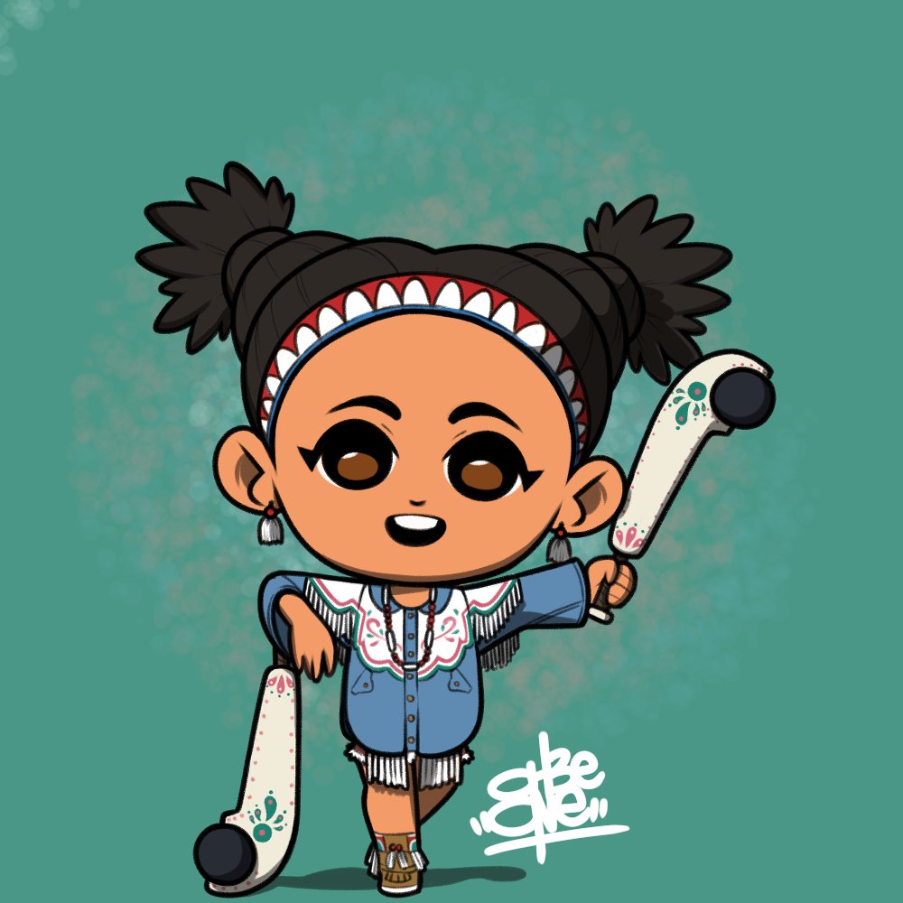 Today is Lily Hawk's Birthday!!! So many Street Fighter Character birthdays to start the month of June! I am also working on more Street Fighter characters in this styling. #StreetFighter #StreetFighter6 #LilyHawk #FanArt