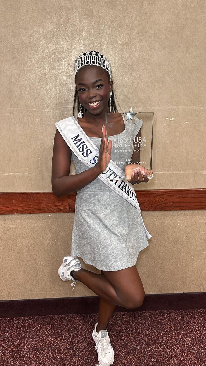 misssdusa's tweet photo. Introducing myself as Miss South Dakota USA 2024! From my first pageant at age 4 to this moment, my journey has been transformative. Once shy, I've blossomed into the woman I am today. Thrilled to inspire girls everywhere and chase dreams! 
 #Inspiration #misssdusa #missusa https://t.co/bMCbohEztZ