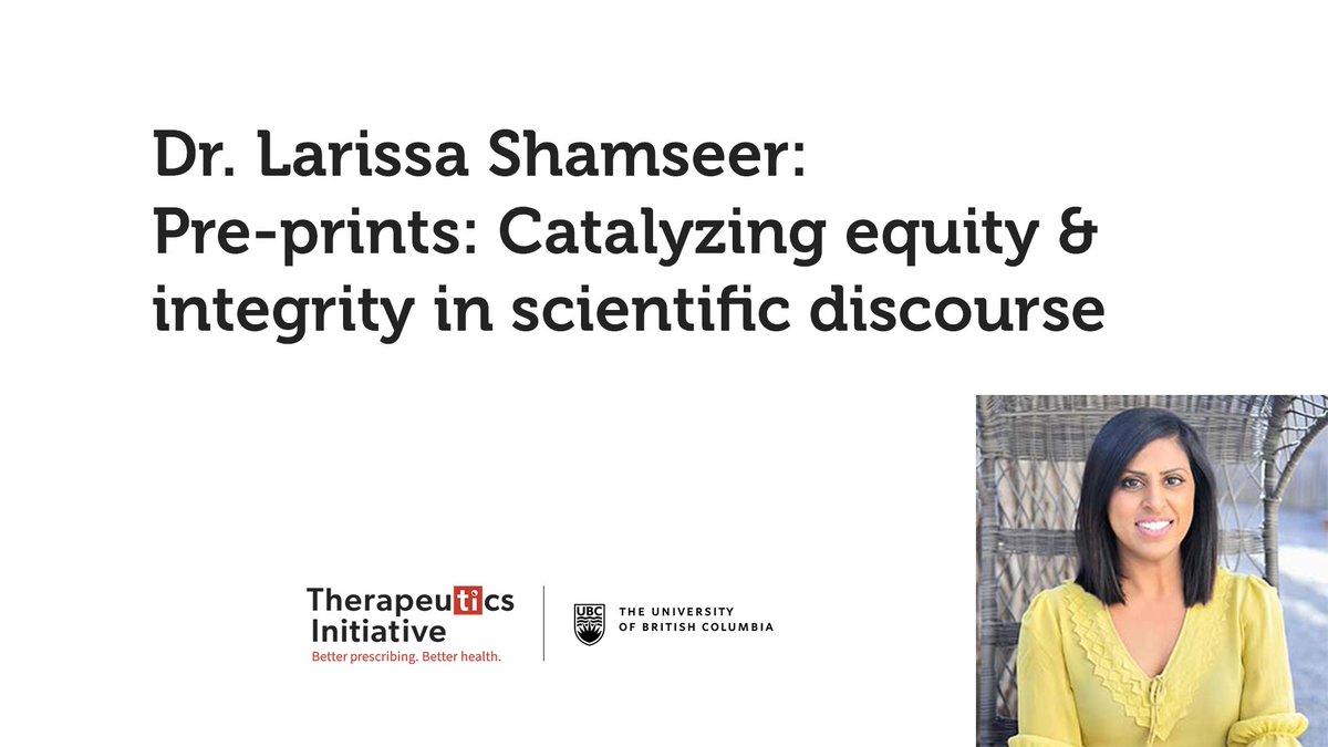 Therapeutics Initiative (TI) tweet media