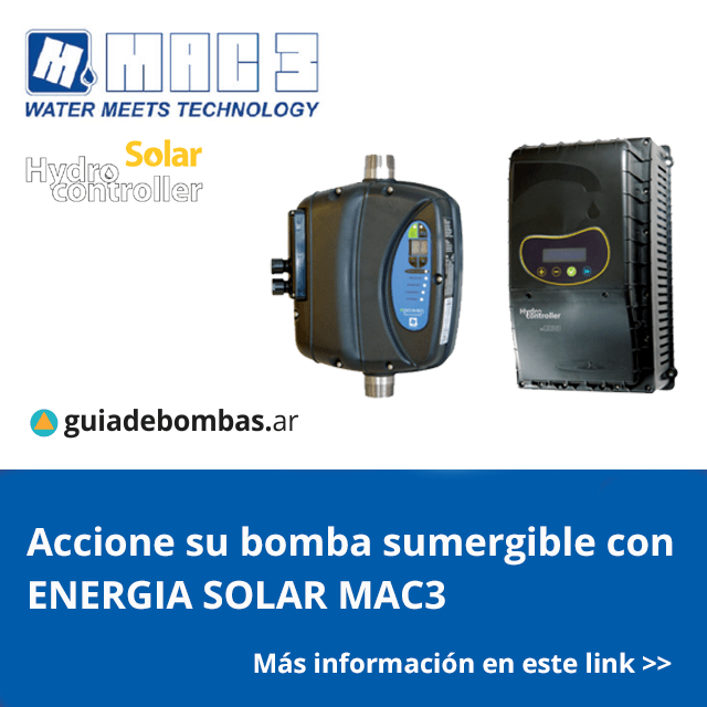 🌏 |  Accione su bomba sumergible con ENERGIA SOLAR MAC3  #mac3 #variadores #bombeo #energiasolar  guiadebombas.com/accione-su-bom…