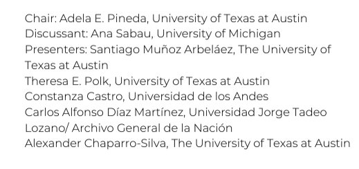 Nos vemos el 14 de junio en @LASACONGRESS junto a <a href="/ConstanzaCBC/">Constanza Castro</a>, <a href="/smunozar/">Santiago Muñoz Arbeláez</a> y otros colegas!