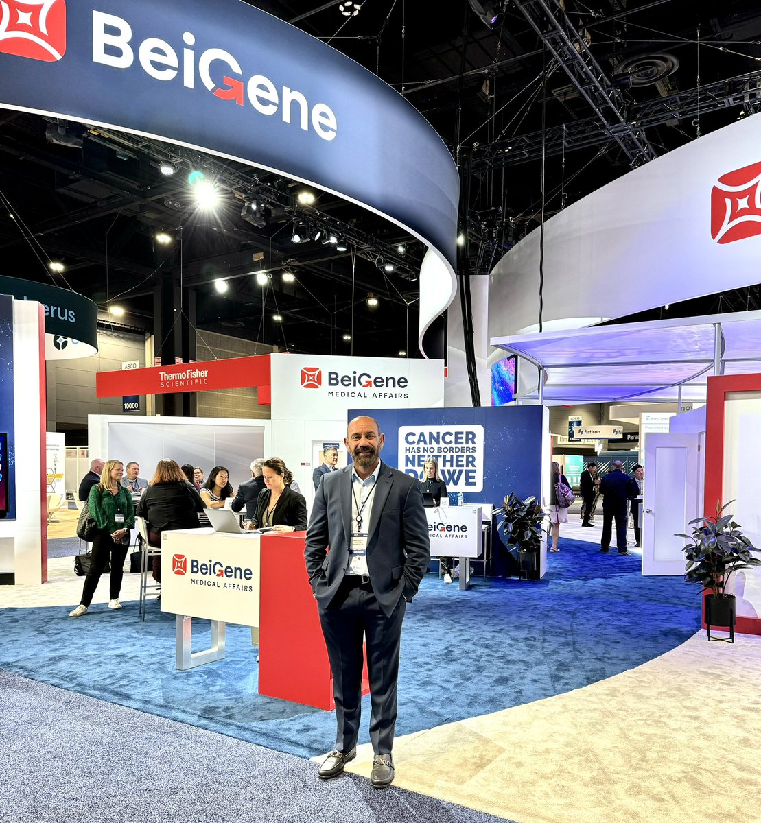 DocDEHA's tweet photo. My first week at Beigene and I cannot be more excited about the rich pipeline and the opportunities we have to improve outcomes for people living with cancer #ASCO24 #CancerCare #Beigene https://t.co/Tv4TaYwzW3