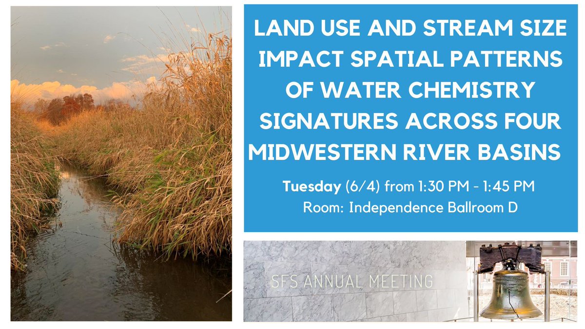 My talk is at 1:30 tomorrow (Tuesday) in Independence Ballroom D! Check it out! #2024SFS