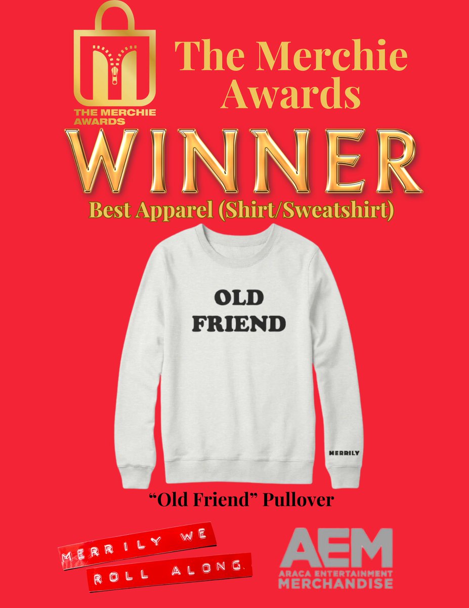 MerchieAwards's tweet photo. Best Apparel (Shirt/Sweatshirt) goes to @MerrilyBway and #Araca!! https://t.co/xffraVilv9
