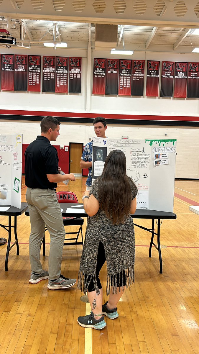 Cavan asked the question: should weapons of mass destruction be allowed in space?🪐 #sealofcivicreadinessnight2024 📚🇺🇸