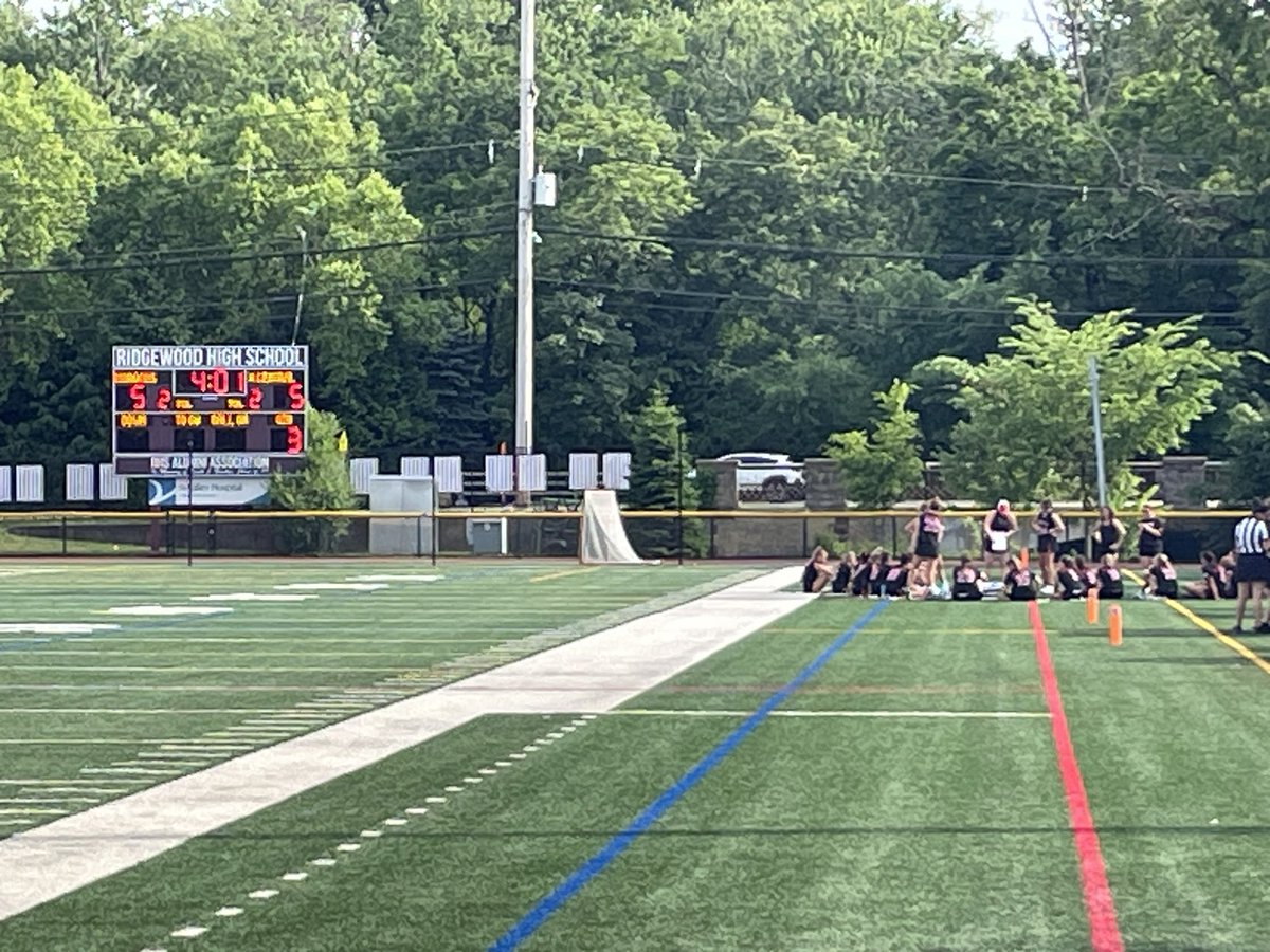 HCRHS1956's tweet photo. HCRHS girls lacrosse battling Ridgewood. 5-5 at the half.  Let’s go Red Devils! @HCRHSAthletics @HCRHSActivities @HCSportsPerform https://t.co/m9bVYlQwZo