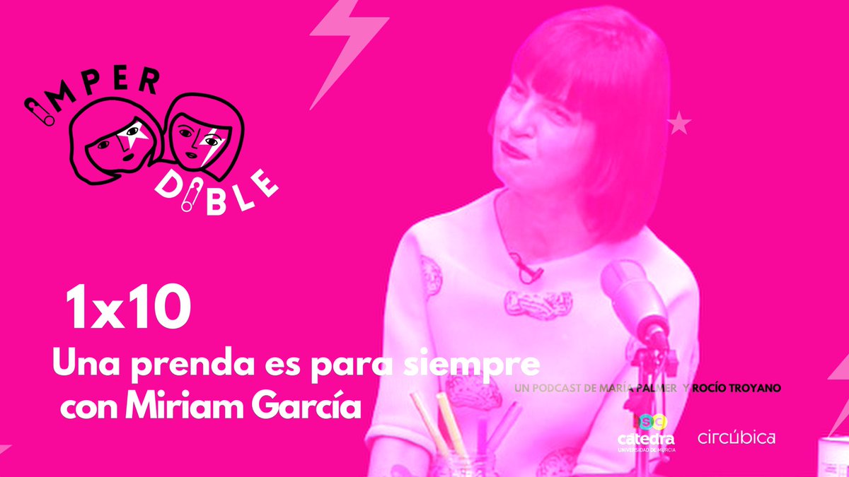 ImperdiblePdcst's tweet photo. Con Miriam hemos aprendido entre muchas cosas a valorar el alma de una prenda, no te pierdas este ratito maravilloso que nos regaló 🧷💕
#responsabilidad #compromiso #sostenibilidad #upcycling #serautentica #BrokenFinger
https://t.co/76VAvgWQlM https://t.co/6P82YOS1aO