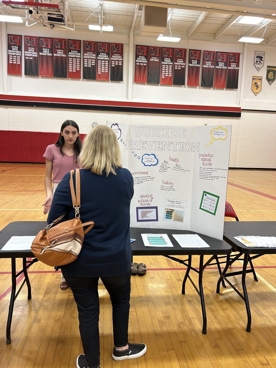 Ryleigh looked into suicide prevention #sealofcivicreadinessnight2024 📚🇺🇸