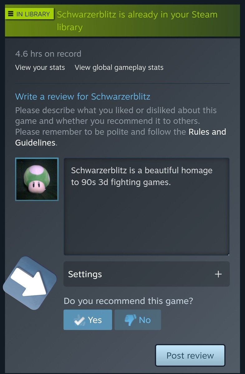 mrmkl_'s tweet photo. Did you know that fewer than 5% of players review the games they purchase, while 90% read reviews before deciding to buy? 📝 

Platforms like Steam also use review metrics to decide which games to promote 🛍️

So #SupportYourIndies and write a review of your favourite game today! https://t.co/3TMR8fUDek