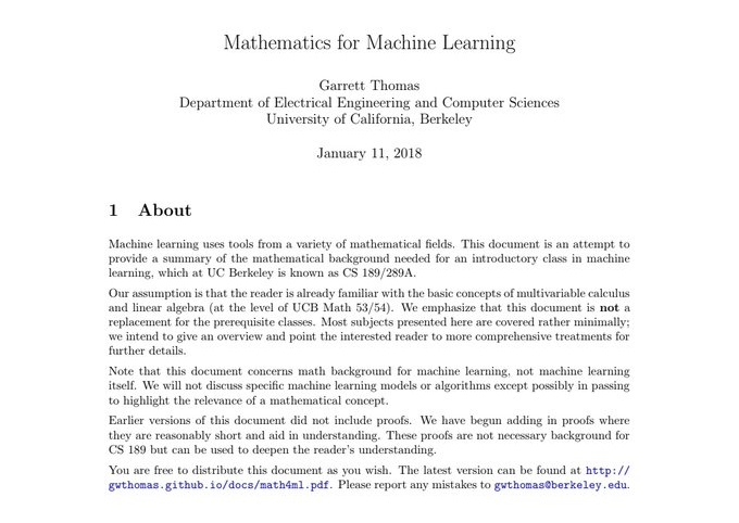 cemalbasargan's tweet photo. Makine Öğrenmesi için Matematik

Garrett Thomas - Berkeley Üniversitesi

(Lineer Cebir, Kalkülüs ve Optimizasyon, Olasılık)
Link: https://t.co/nWu9pHkQ6G https://t.co/94MeBaaVN0
