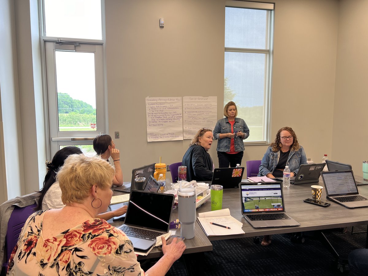 SHSchools's tweet photo. Principals, school teams, and district leadership doing a deep dive into classroom strategies and exploring the tools available to assess #StudentSuccess and foster a #SupportiveEnvironment Making a greater impact as we #LeadtheWay➡️ in 2024-25.
#SpringHillSchools
#Lead230 https://t.co/ZdBZktxQr6