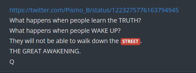 @TONYxTWO No violence, only using the first amendment. MAGA-people truly are something else.