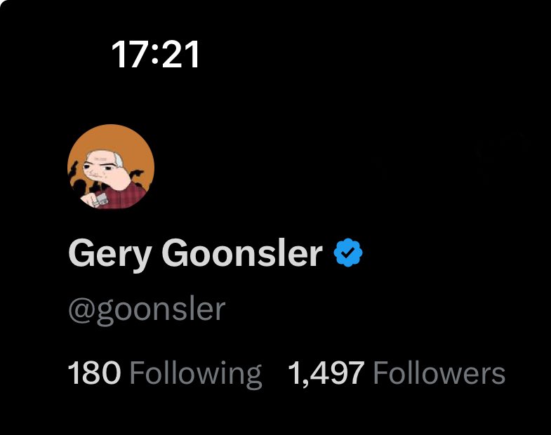 DonGoonsler's tweet photo. Get @Goonsler to 1,500 followers https://t.co/0j1483GtoB