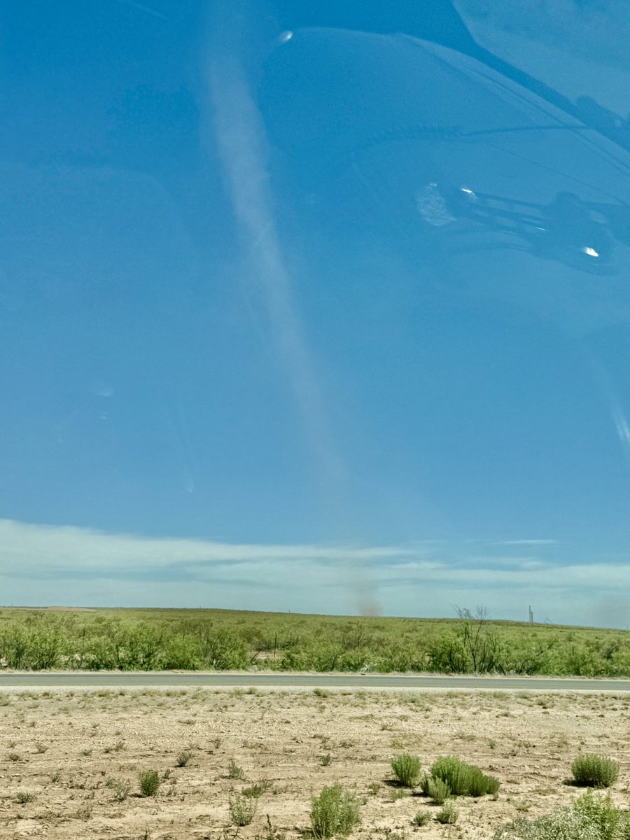 GIANT dust devil intercept successful.