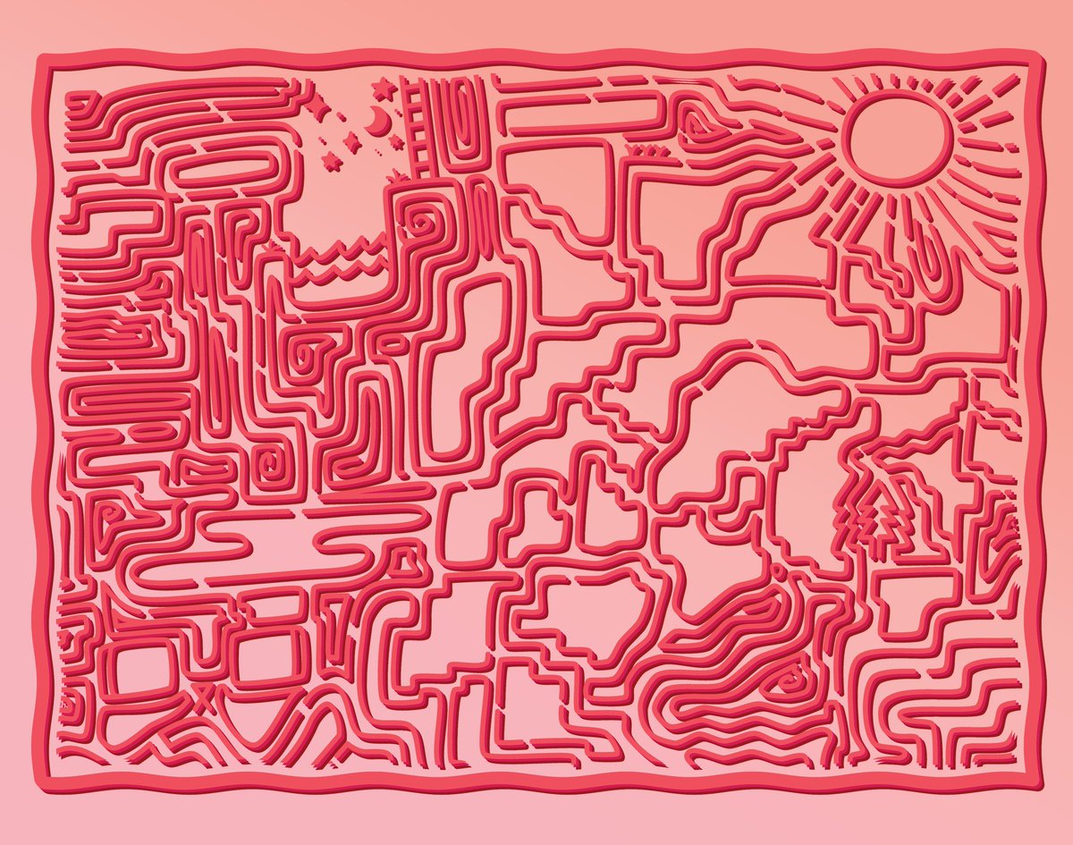 SleepyDesign's tweet image. B-sides of my latest piece ⛅

#illustration #graphicdesign #trippy