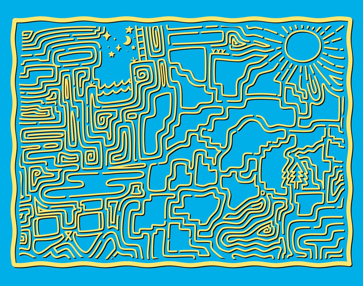 SleepyDesign's tweet image. B-sides of my latest piece ⛅

#illustration #graphicdesign #trippy