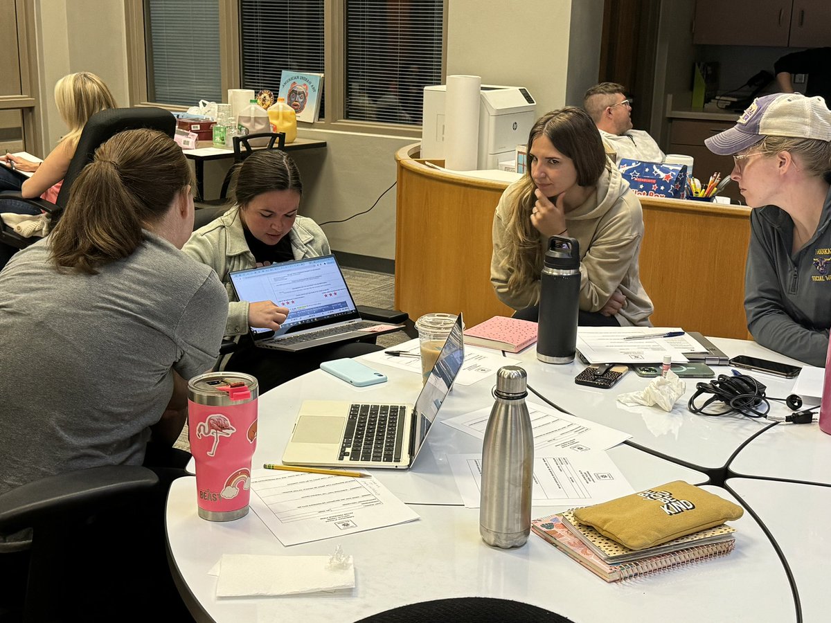 gabe_firstedu's tweet photo. Last week, the teachers, coaches, and leaders at Byron Intermediate came together to share IMPACT from the strategies they designed in their PLCs. Proof that we are truly better together. #ByronBears #PLC #FIRSTeducation https://t.co/xGHX4zAW4n