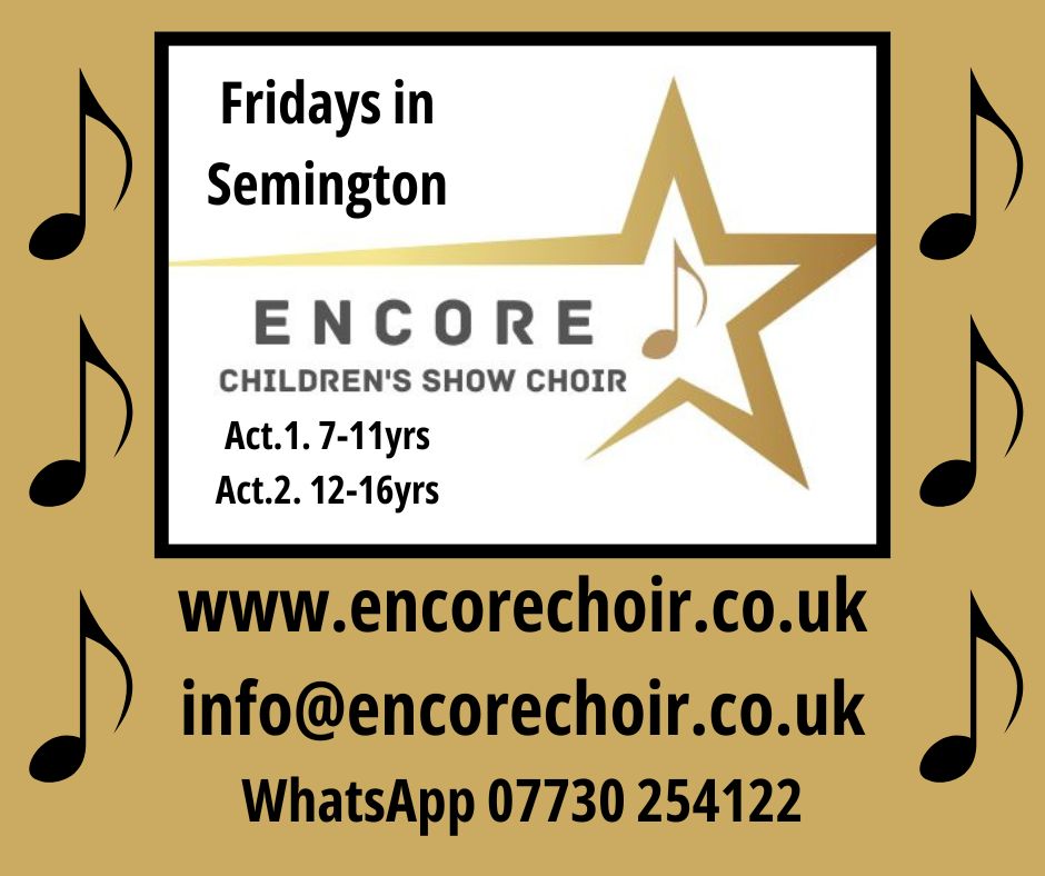 Fridays in #semington near #melksham #trowbridge #wiltshire get in touch info@encorechoir.co.uk WhatsApp Lorraine 07730 254122