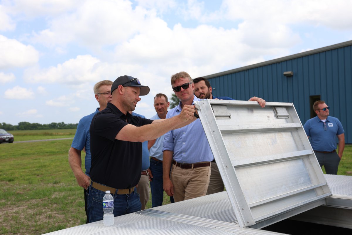 TankConnection's tweet photo. We would like to thank our Tank Connection Covers representatives who recently visited for Technical Training and Facility Tours! #SharedPurposeEmpoweredRealities #TankConnection https://t.co/JNp73nvtzf