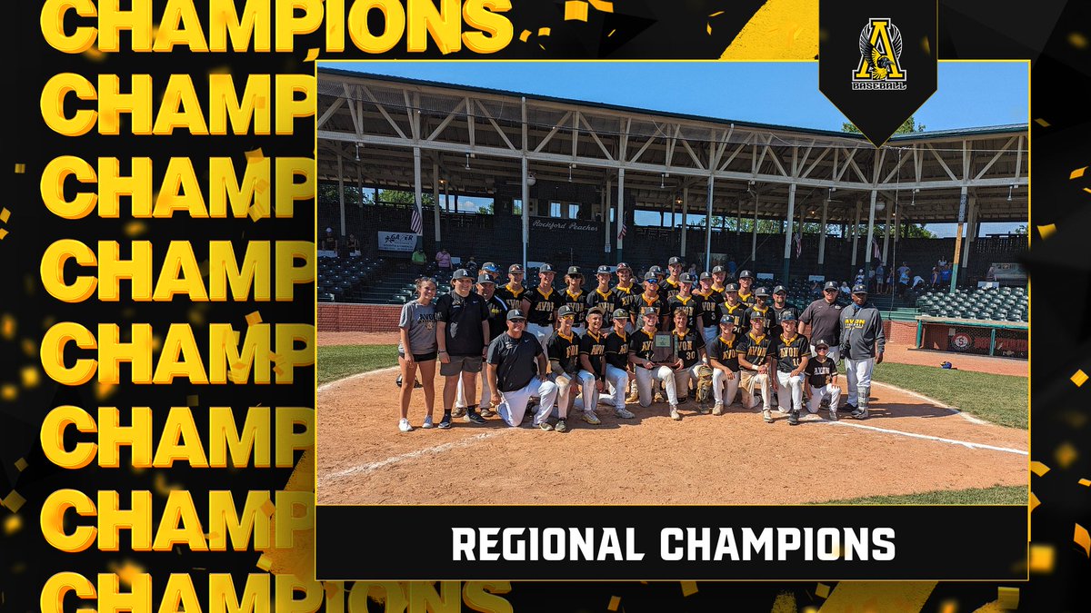 Congratulations Baseball Regional Champions