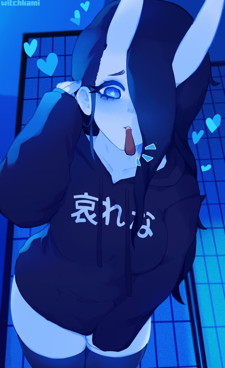 WitchKami's tweet photo. POV Oni girlfriend offers you pocky https://t.co/CRAjfj53TM