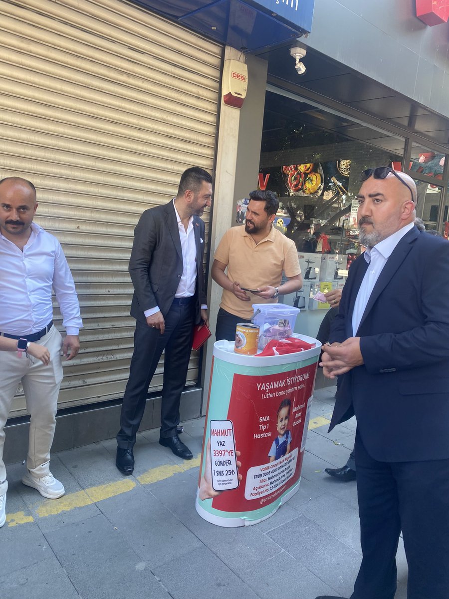 SMA hastası Mahmut Aras Budak için destek kampanyası yürüttük…

Elhamdülillah çok bereketli geçti…

Cenab-ı Allah tüm hasta kullarına şafi ismi hürmetine şifalar versin 🤲

Sn. <a href="/saglikbakanligi/">T.C. Sağlık Bakanlığı</a>’ndan isteğimiz ve talebimiz ivedilikle SMA fonu oluşturmasıdır…

<a href="/drfahrettinkoca/">Dr. Fahrettin Koca</a>