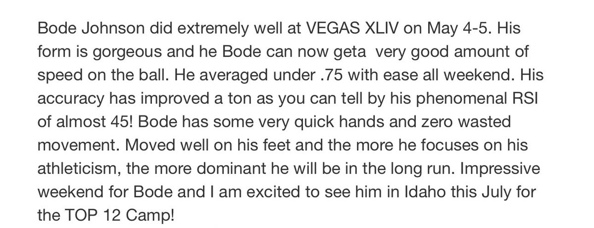 Very happy to say I got my 5⭐️ and now ranked 15th in the nation. Thank you <a href="/TheChrisRubio/">Rubio Long Snapping®</a> for the review.
