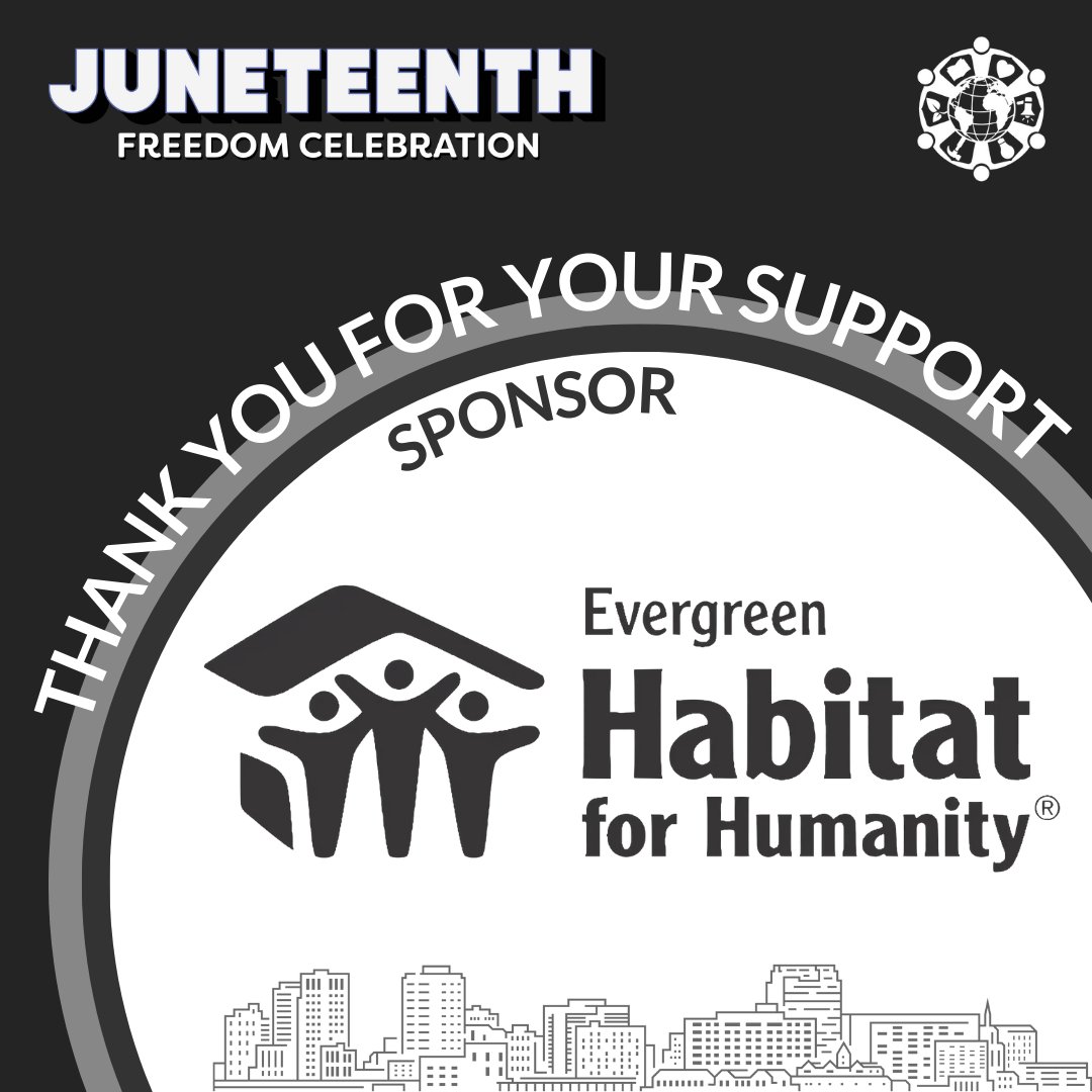 We extend our heartfelt thanks to our incredible sponsors for their generous support and commitment to our community! 🎇

Big thanks to: <a href="/NAACPClarkCo/">Vancouver.WANAACP</a>, tvc.org, <a href="/CafeYumm/">Café Yumm!</a>, and <a href="/EvergreenHFH/">Evergreen Habitat</a>

#jfcvancouverwa24 #vancouverwa #JuneteenthFreedomCelebration