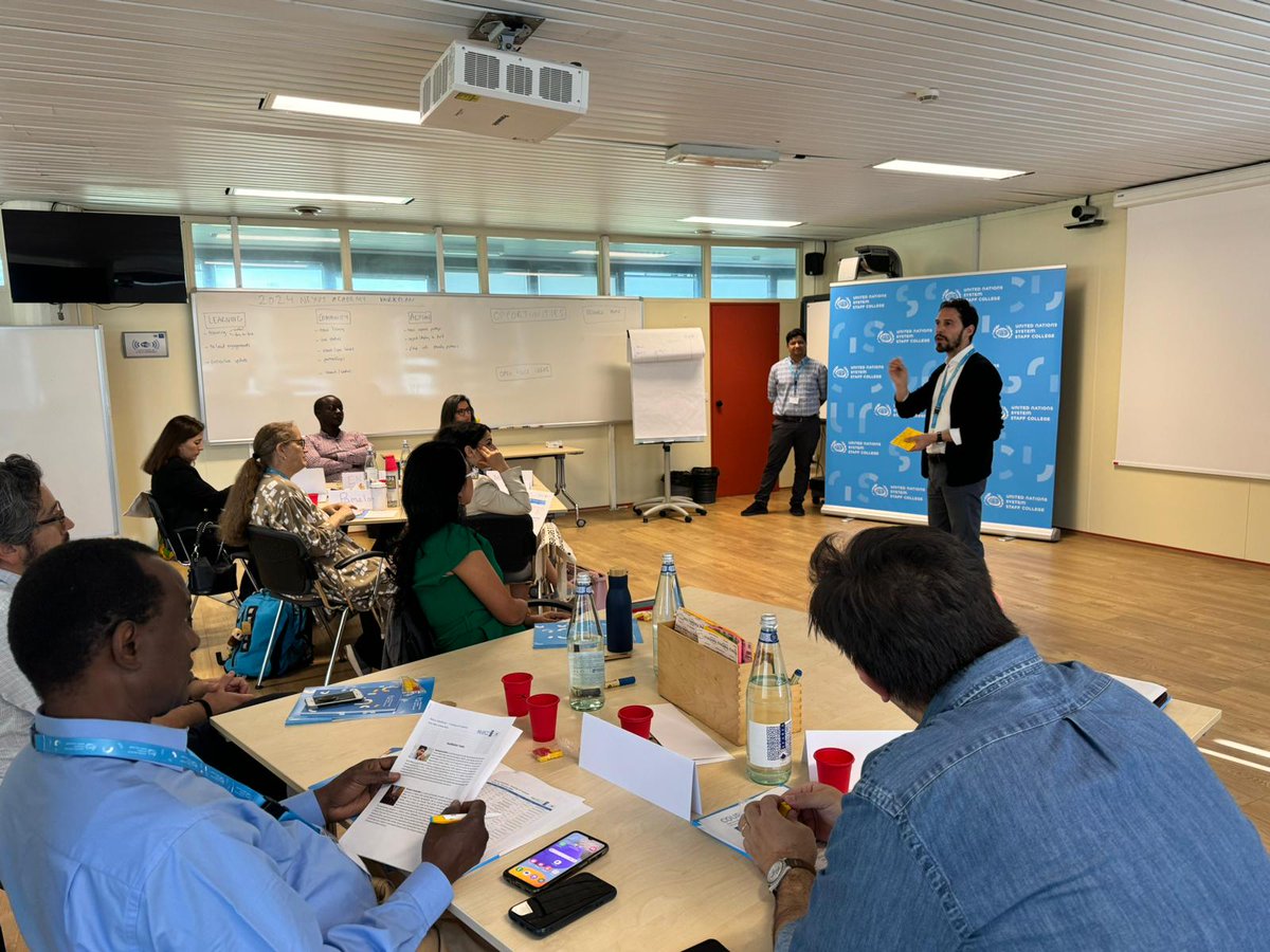 FabOliva's tweet photo. Amazing experience to build a cadre of future trainers for the @UNDP @NexusAcademyHDP in partnership with @UNSSC https://t.co/oIcTw5sk8j