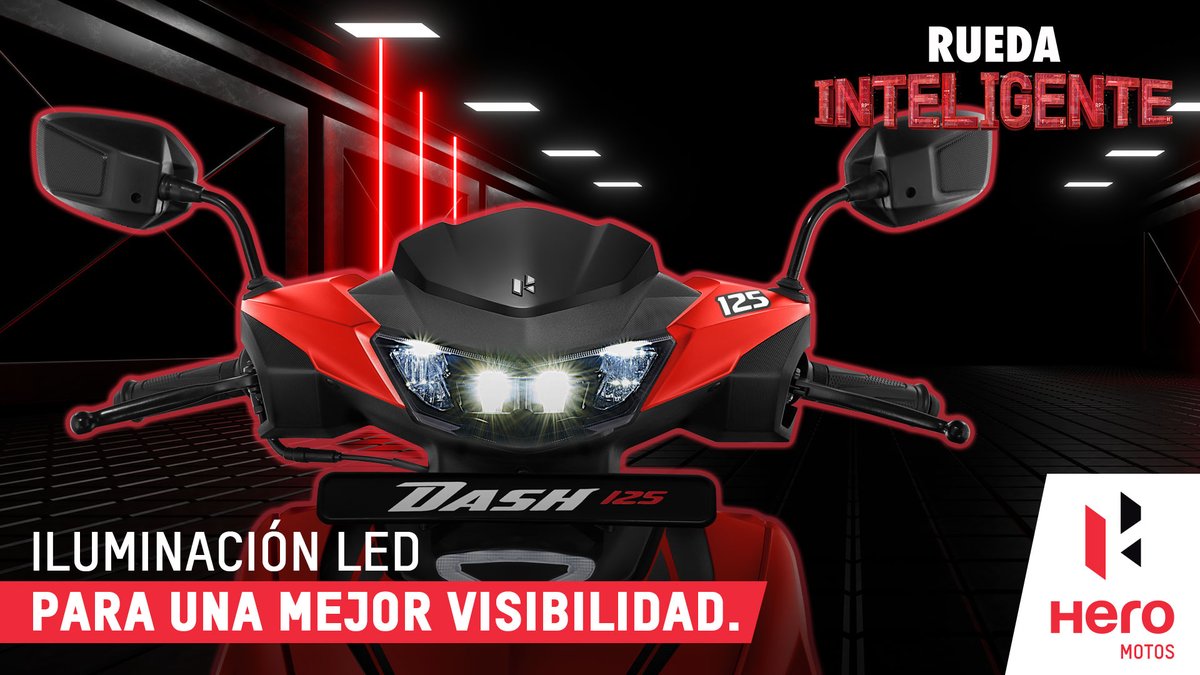 HeroMotosMx's tweet photo. Conoce lo mejor de la #Dash125 para rodar inteligente. 😎👇 #RuedaInteligente https://t.co/vkiZvti0BN