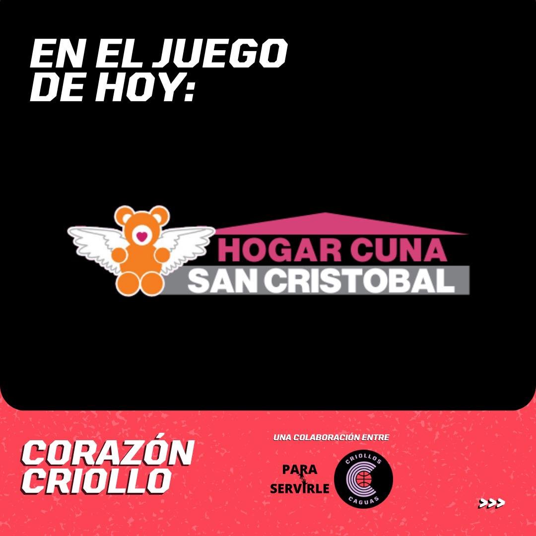 criollosbsn's tweet photo. Como parte de nuestra iniciativa "Corazón Criollo" junto a "Para Servirle", hoy nos acompaña en el juego - Hogar Cuna San Cristóbal
Pasa por su mesa para que conozcas su labor y apoyes su impacto en la niñez de PR 🇵🇷🫀
Todos tenemos el #CorazonCriollo https://t.co/yMKVPZ0ih1