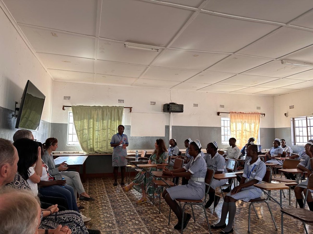 DominiqueHasler's tweet photo. Zambia is a key country for the Liechtenstein Development Service, which is why I visited the “SUDEN” program supported by 🇱🇮 today. The program trains nurses and midwives and its success has already led to its implementation in 7 other schools in #Zambia.
#SolidarMed #SDG4 #SDG3 https://t.co/LEc23rMJY5