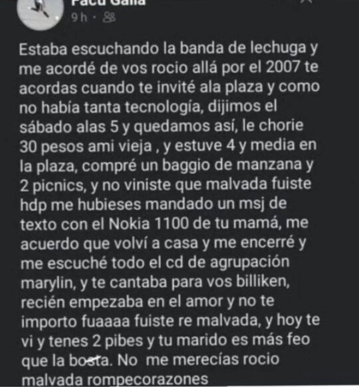 SoyArgen's tweet photo. No me vengan a hablar de amor, amor era el de antes https://t.co/NxBtayHgi2