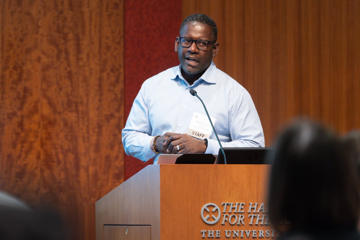 KUHallCenter's tweet photo. This summer's AI and Digital Literacy Institute kicked off this morning at KU's Hall Center for the Humanities.  For the rest of the week, participants will explore how to teach writing, research, and critical inquiry in the face of developing generative AI technology. https://t.co/SHaAWsjDDm