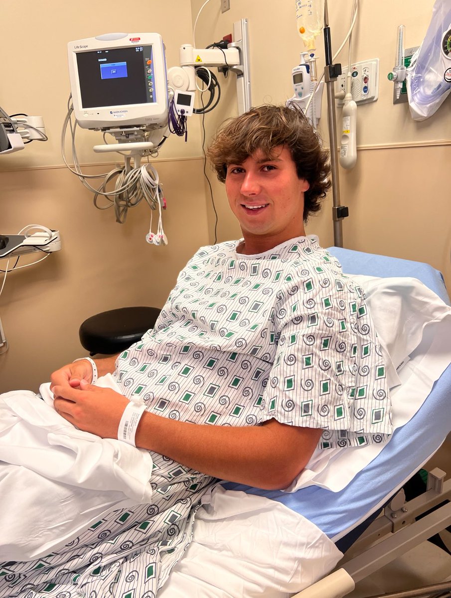 ColeHodge_QB_PG's tweet image. I had successful surgery on my torn hip labrum a month ago. I will miss this season and reclassify to 2025 and early enroll at East Carolina in January. Excited for the future. #Piratenation
