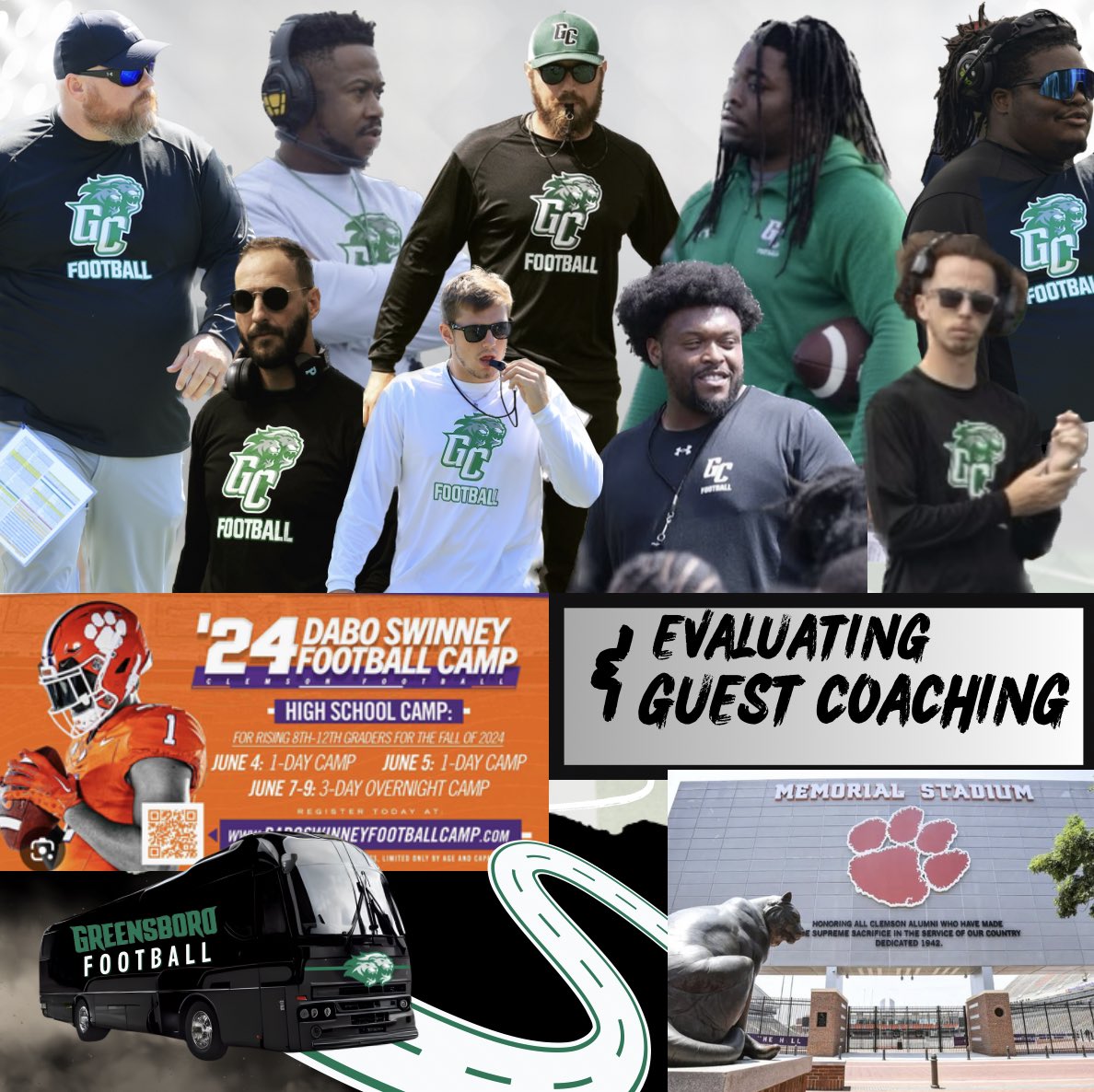 Greensboro College Football tweet media