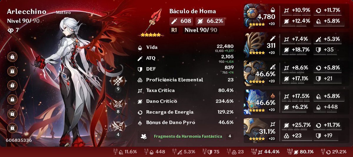 eimatteus's tweet image. Qual nota??
#arlequino #GENSHINIMPACT